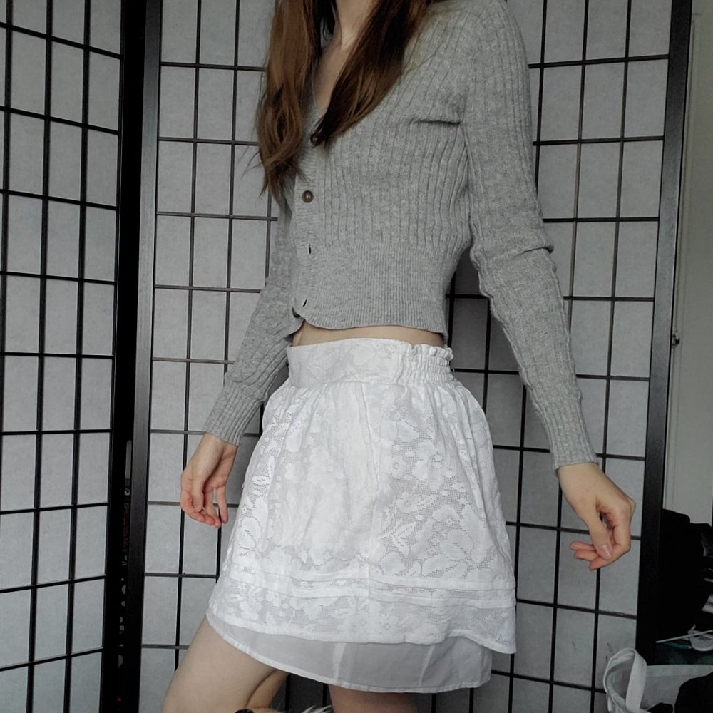 Floral Miniskirt